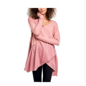 NEW FREE PEOPLE Comin In Hot Tunic In Oh Bloom, S